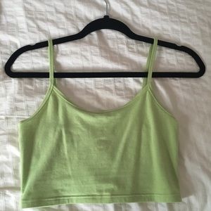 TNA GREEN TANK TOP